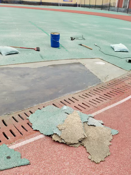 汉阳球场翻新维修补、球场翻新修补改造